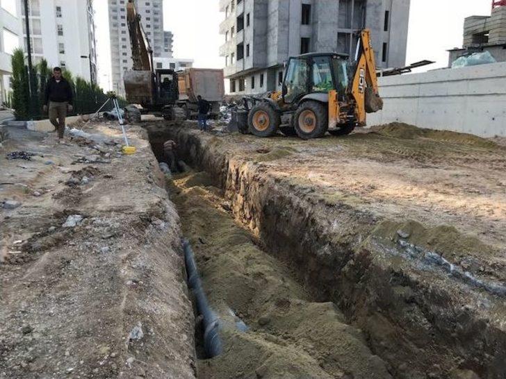 Meski’nin Tarsus’taki Kanalizasyon Çalışmaları Sürüyor