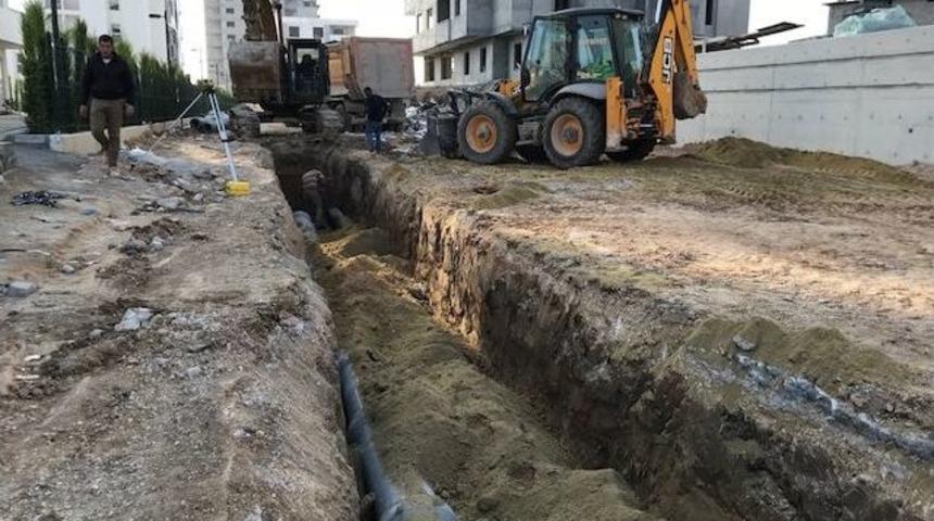 Meski&rsquo;nin Tarsus&rsquo;taki Kanalizasyon &Ccedil;alışmaları S&uuml;r&uuml;yor