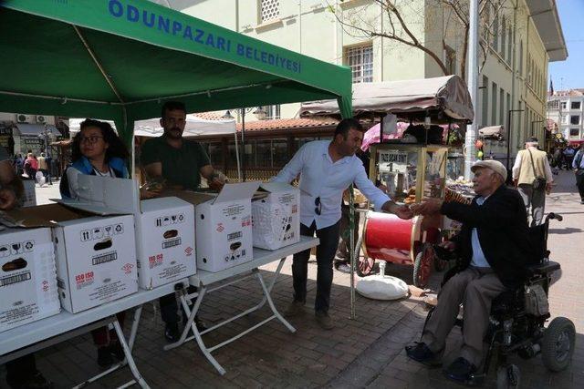 Odunpazarı Belediyesinden Kandil Simidi