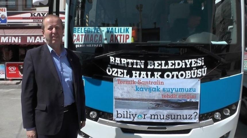 Halk Otob&uuml;s&uuml; Şof&ouml;rleri İ&ccedil;me Suyuna Sahip &Ccedil;ıktı