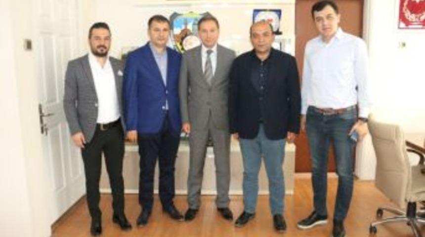 Zeki &Ccedil;imen Ve Ekibi Konesob&rsquo;u Ziyaret Etti