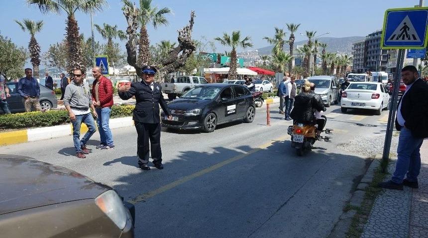 Kuşadası’nda Trafik Kazaları: 3 Yaralı