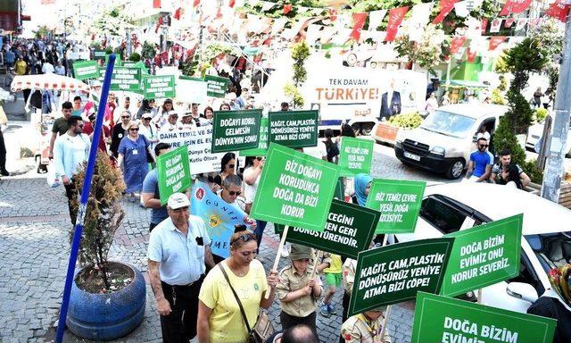 Çevrecilerden Anlamlı Yürüyüş