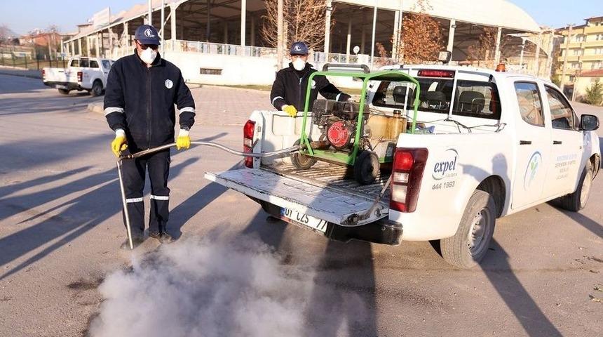 Merkezefendi&rsquo;de İla&ccedil;lama &Ccedil;alışmaları Devam Ediyor