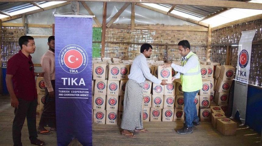 Tika&rsquo;dan Arakanlı M&uuml;sl&uuml;manlara Yardım Eli