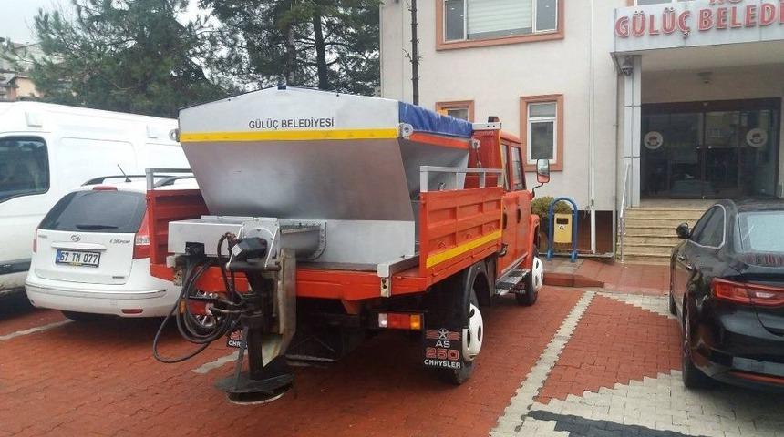 G&uuml;l&uuml;&ccedil; Belediyesi Kışa Hazır