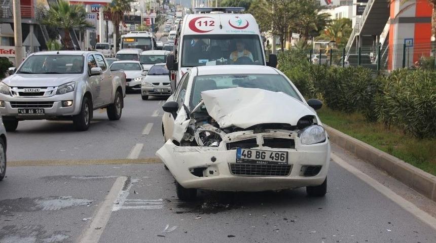 Bodrum’da Trafik Kazası 1 Yaralı