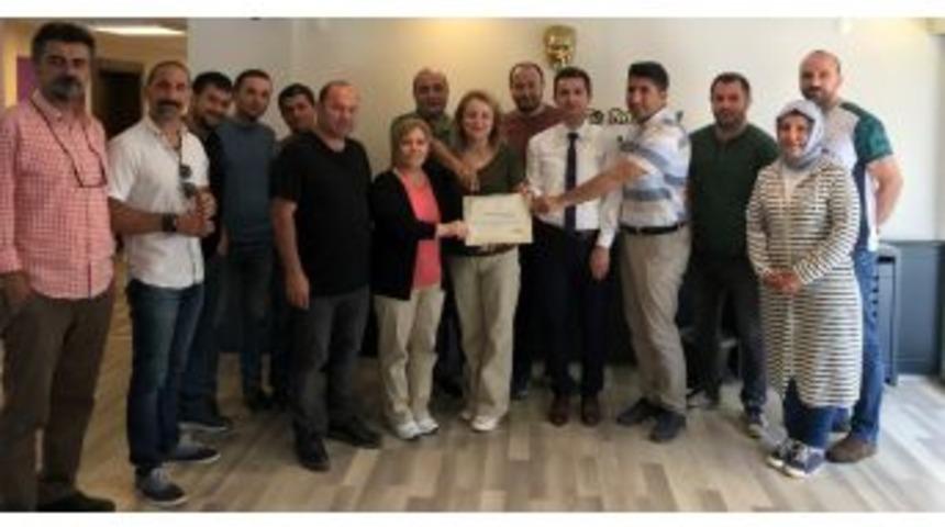 Altınordu Ram&rsquo;a Başarı Belgesi