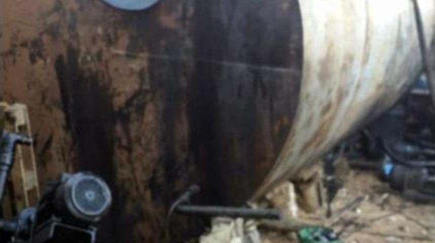 Gaziantep&rsquo;te 35 Bin Litre Ka&ccedil;ak Akaryakıt Yakalandı