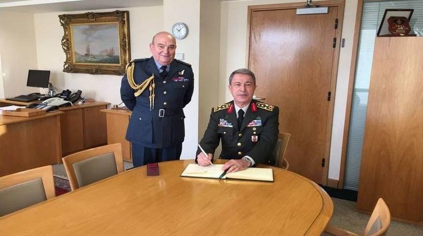 Genelkurmay Başkanı Akar&rsquo;ın İngiltere Ziyareti