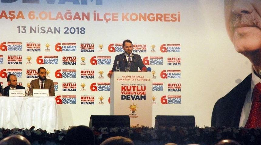 Bakan Albayrak: &ldquo;ak Parti T&uuml;rkiye&rsquo;nin Şah Damarı Demek&rdquo;