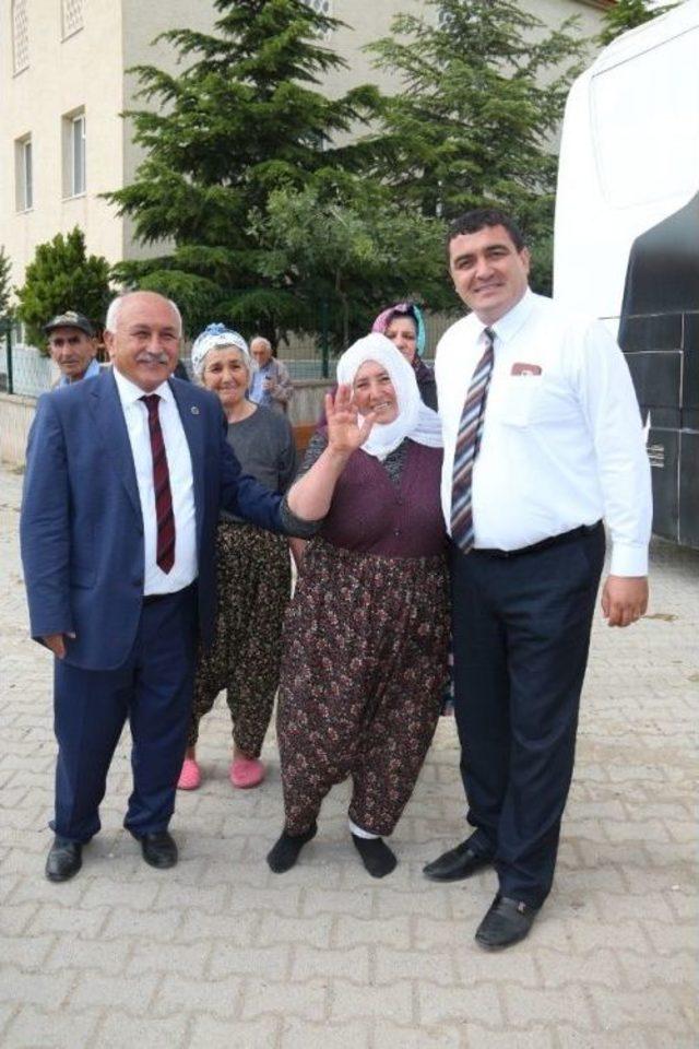 Chp Sivas Milletvekili Adayı Karasu Gemerek Halkıyla Kucaklaştı