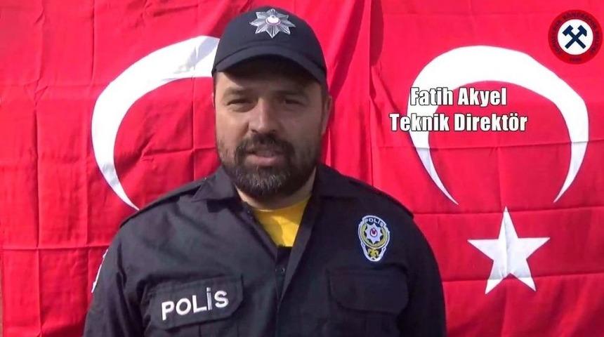 Zonguldak Kömürspor’dan Polislere Anlamlı Klip