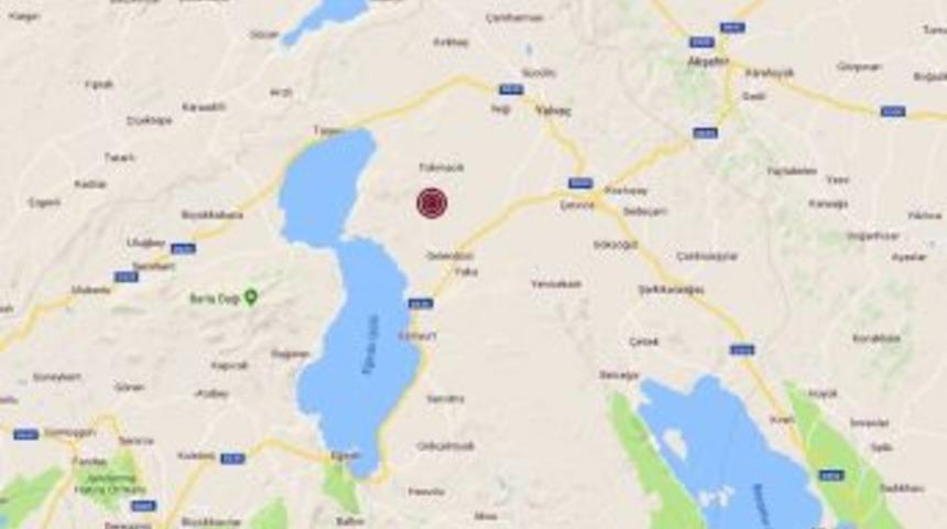 Isparta&rsquo;da 3,5 B&uuml;y&uuml;kl&uuml;ğ&uuml;nde Deprem