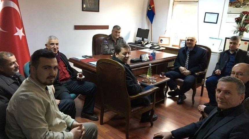 Ak Partililerden Kızılcahamam&rsquo;da Protokol Ziyareti