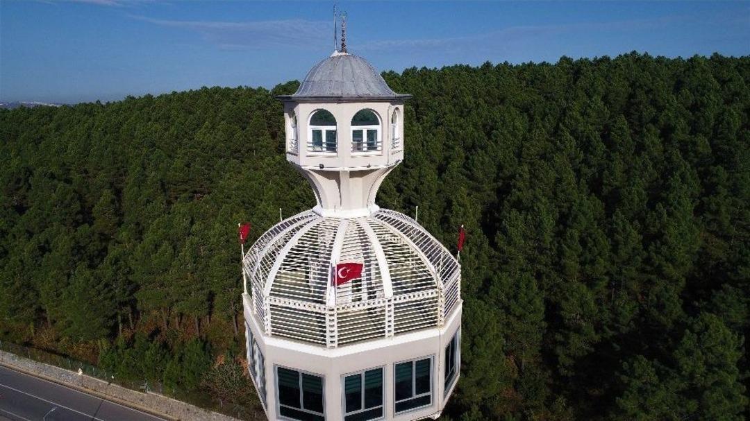 (&ouml;zel)seyir Teraslı Caminin Muhteşem İstanbul Manzarası Havadan G&ouml;r&uuml;nt&uuml;lendi