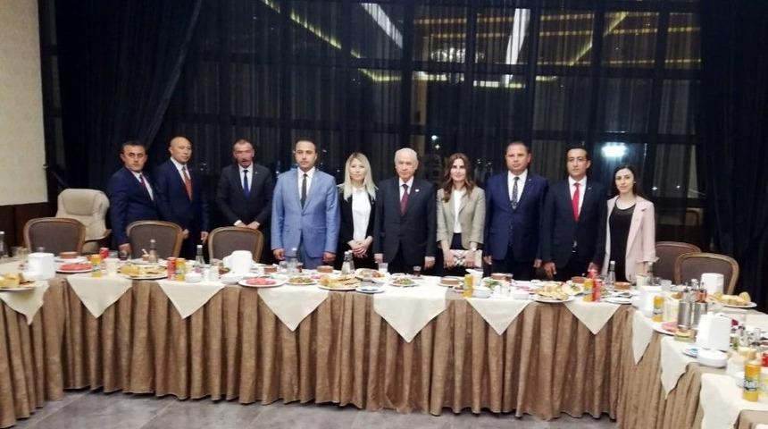 Mhp Lideri Bah&ccedil;eli Kırıkkale&rsquo;de İftar Yaptı