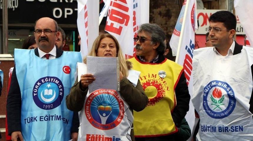 Eğitim Sendikalarından Ortak A&ccedil;ıklama