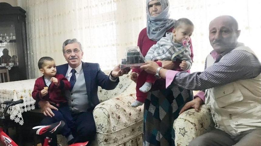 Başkan Sel&ccedil;uk &Ccedil;etin S&uuml;nnet Ziyaretlerine Devam Ediyor