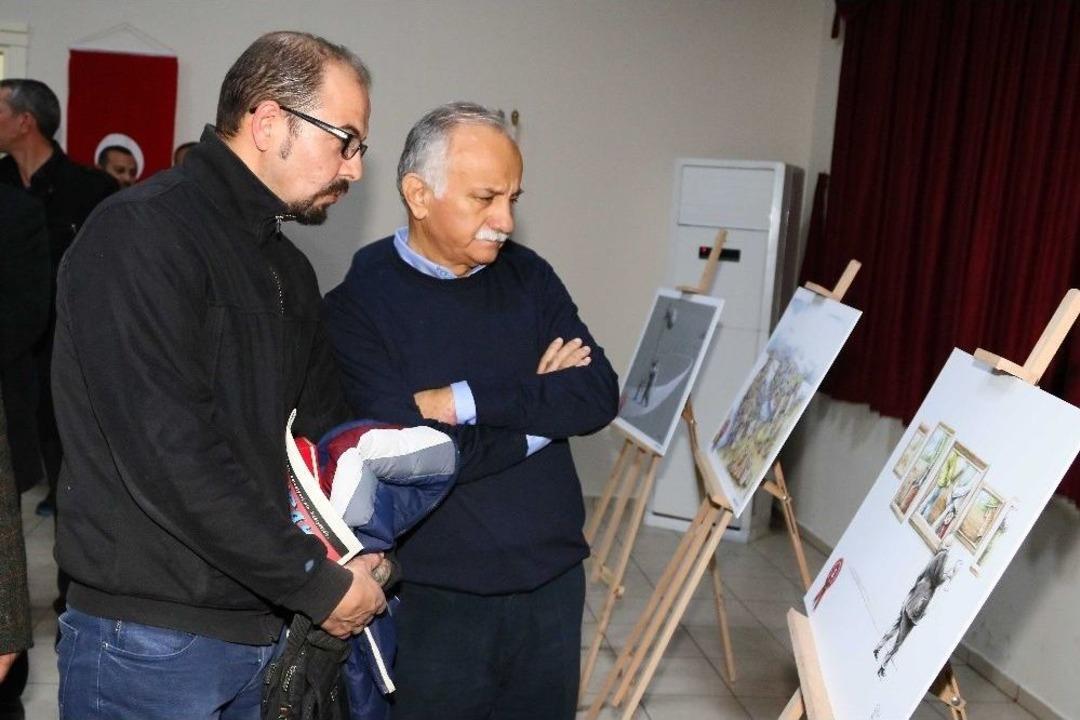 Bayraklı&rsquo;nın Karikat&uuml;rleri Beğeni Topluyor