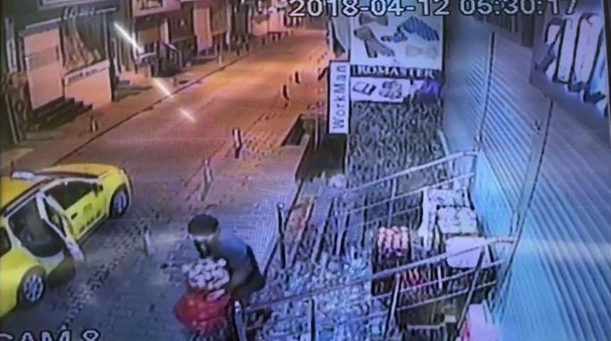 Ticari Taksi İle Patates &Ccedil;uvalını B&ouml;yle &Ccedil;aldı