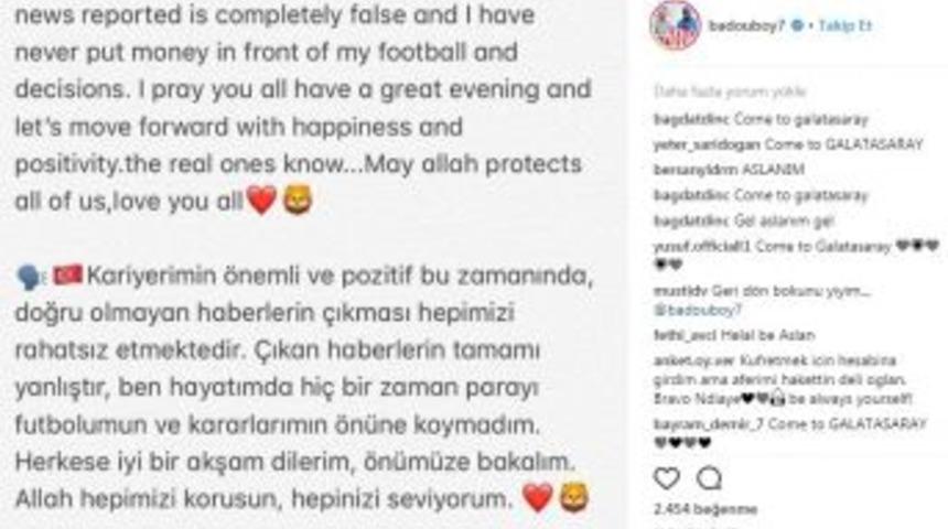 N&rsquo;diaye&rsquo;den Transfer A&ccedil;ıklaması