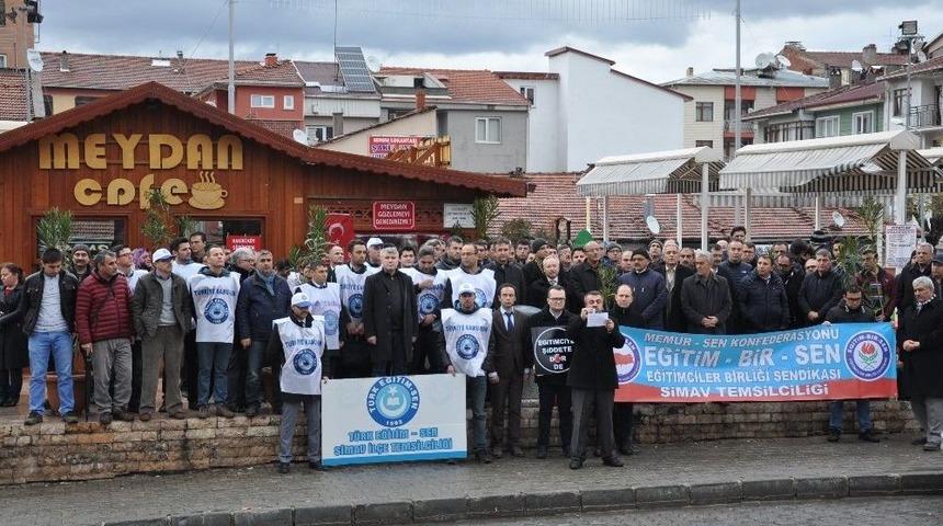 Okul Müdürünün Öldürülmesine Simav’dan Tepki