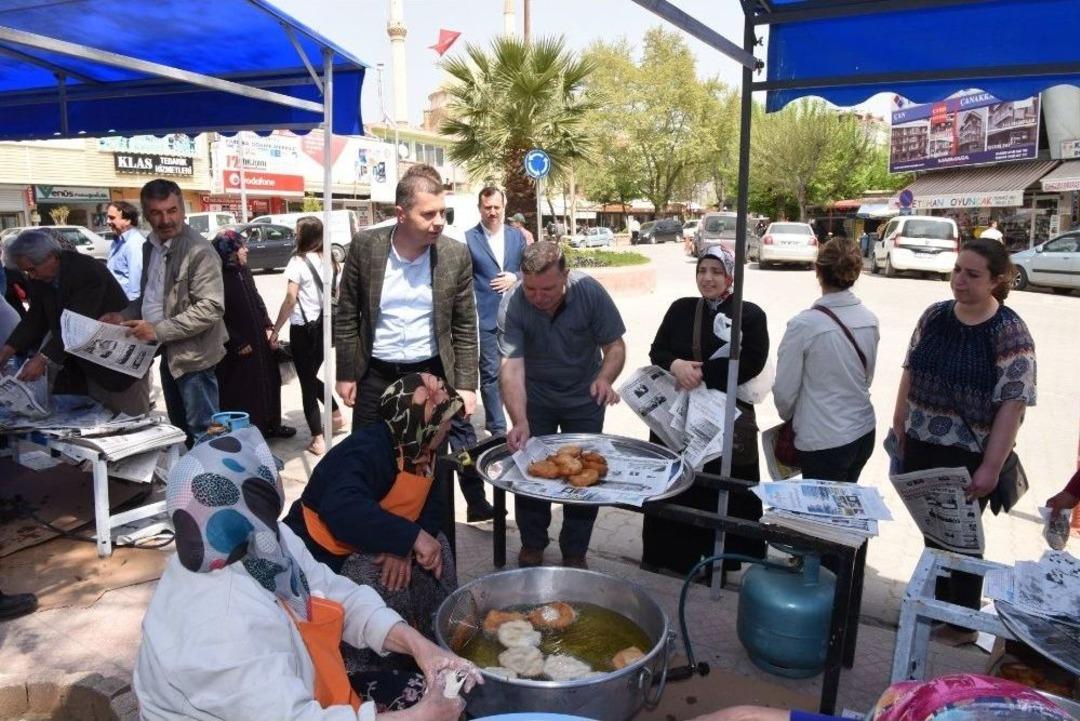 &Ccedil;an Belediyesi Geleneği Mira&ccedil; Kandilinde De Devam Etti