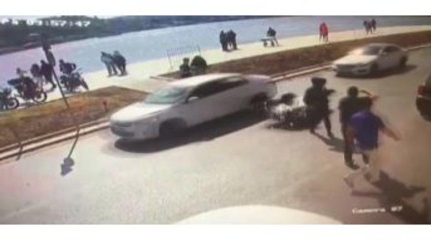 (&ouml;zel) Sarıyer&rsquo;de Gen&ccedil; Kız &Ouml;l&uuml;mden Bir Adımla Kurtuldu