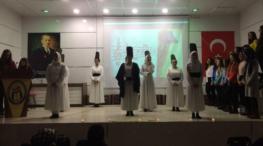 Mevlana, Hayme Ana Mesleki Ve Teknik Anadolu Lisesi&rsquo;nde Anıldı