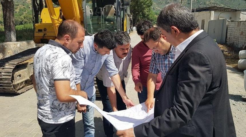 G&uuml;ll&uuml;bah&ccedil;e Kanalizasyona Kavuşuyor