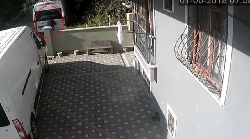 (&ouml;zel) Soydukları Aracın Sahibini G&ouml;ren Hırsızlar Neye Uğradığını Şaşırdı