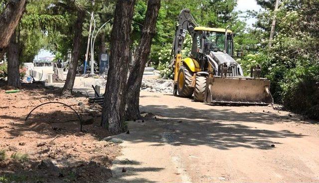 Kale Parkı Yenileniyor