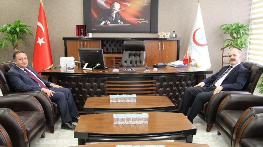 Sağlık M&uuml;d&uuml;r&uuml; Akdoğan&rsquo;a &lsquo;hayırlı Olsun&rsquo; Ziyaretleri