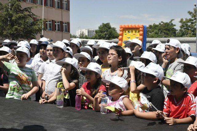 Mamak Belediyesinden ’’okullar Arası Ambalaj Atığı Toplama Yarışması’’