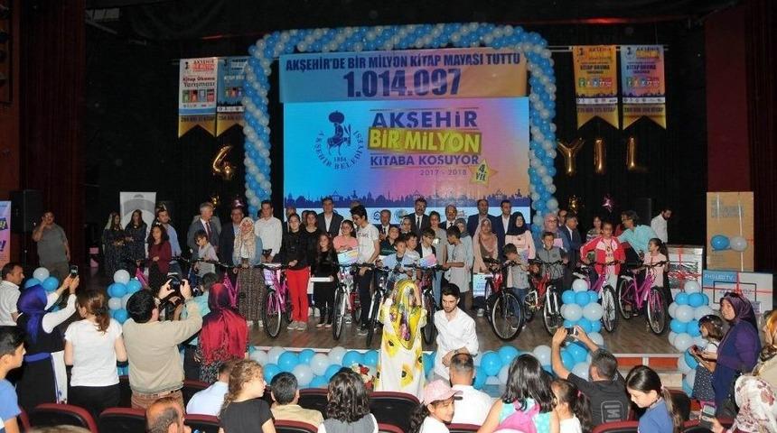 Akşehir&rsquo;de 1 Milyon 14 Bin 97 Kitap Okundu