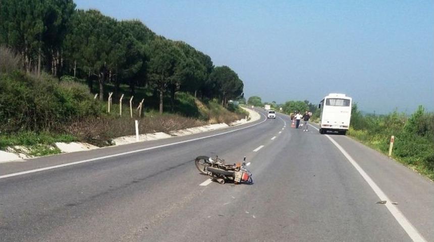 &Ccedil;anakkale&rsquo;de Kaza: 1 Yaralı