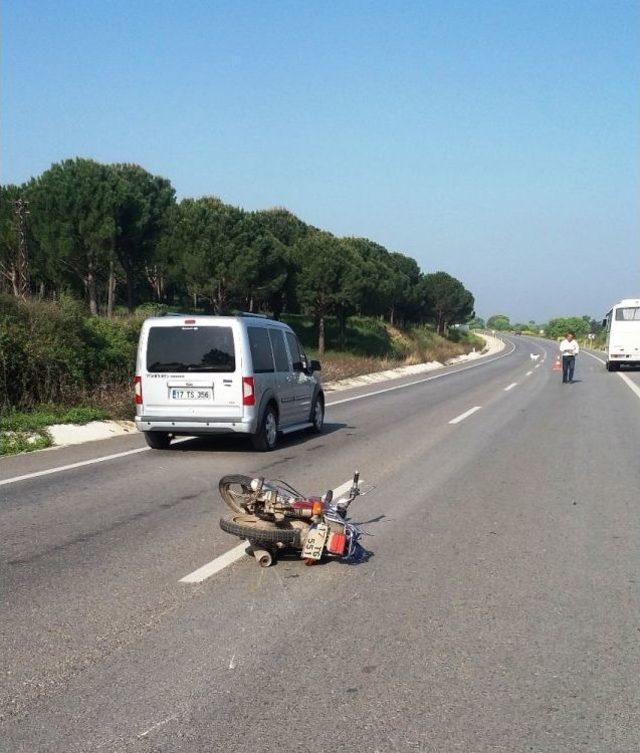 Çanakkale’de Kaza: 1 Yaralı