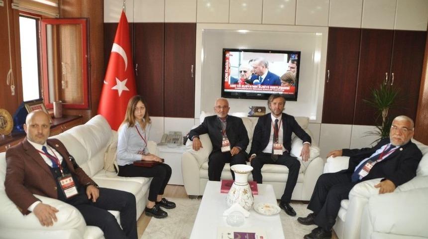 Tgf Genel Başkanı Karaca&rsquo;dan Cumhuriyet Başsavcısı Mehmet &Ouml;zel&rsquo;i Ziyaret