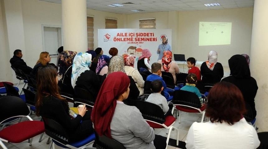 Kepez’de Aile İçi Şiddet Anlatıldı