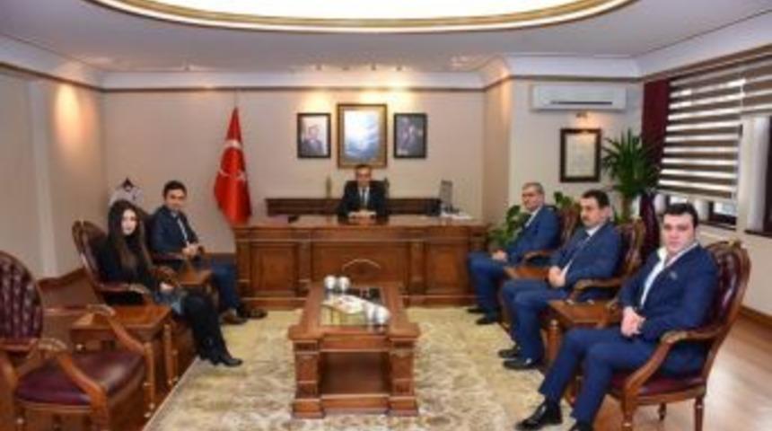 Ak Parti Merkez İlçe Teşkilatından Vali Çeber’e Ziyaret