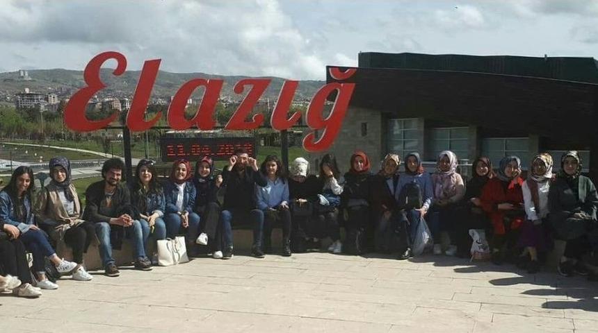 Bing&ouml;l&rsquo;den Gelen &Ouml;ğrenciler Elazığ&rsquo;ı Gezdi