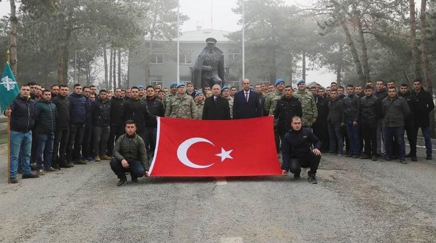 Muş’tan Katar’a Askeri Uğurlama