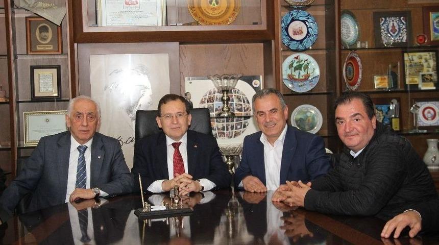 Ttso’ya İlk Tebrik Ziyareti Ttb’den