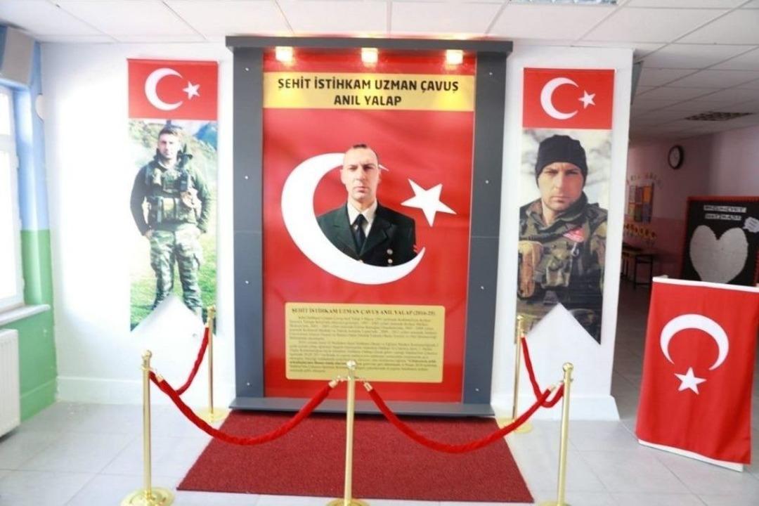 Şehidin İsmi Eğitim G&ouml;rd&uuml;ğ&uuml; Okulda Yaşayacak