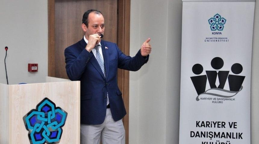 T&uuml;bitak Uzay Enstit&uuml;s&uuml; M&uuml;d&uuml;r&uuml; Lokman Kuzu Ne&uuml;&rsquo;de &Ouml;ğrencilerle Buluştu