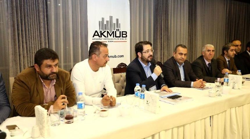 Başkan Yazgı, M&uuml;teahhitlerle İstişare Toplantısı Yaptı