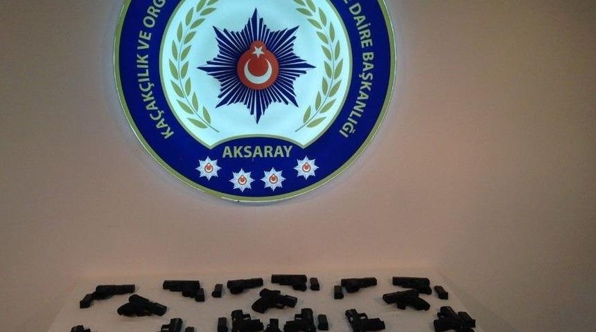 Aksaray’da Nefes Kesen Kaçak Silah Operasyonu