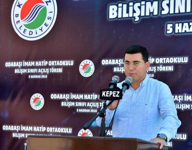 Kepez’den Köy Okuluna Bilişim Sınıfı