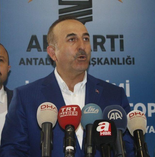 Dışişleri Bakanı Çavuşoğlu: 